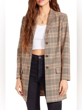 STEVE MADDEN APPAREL
Check Yo Self Blazer